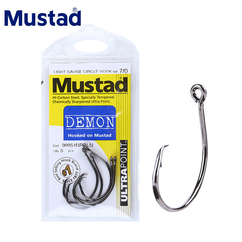 Fishing Hook Assortment - MUSTAD 39951 # Angelhaken Kreis High