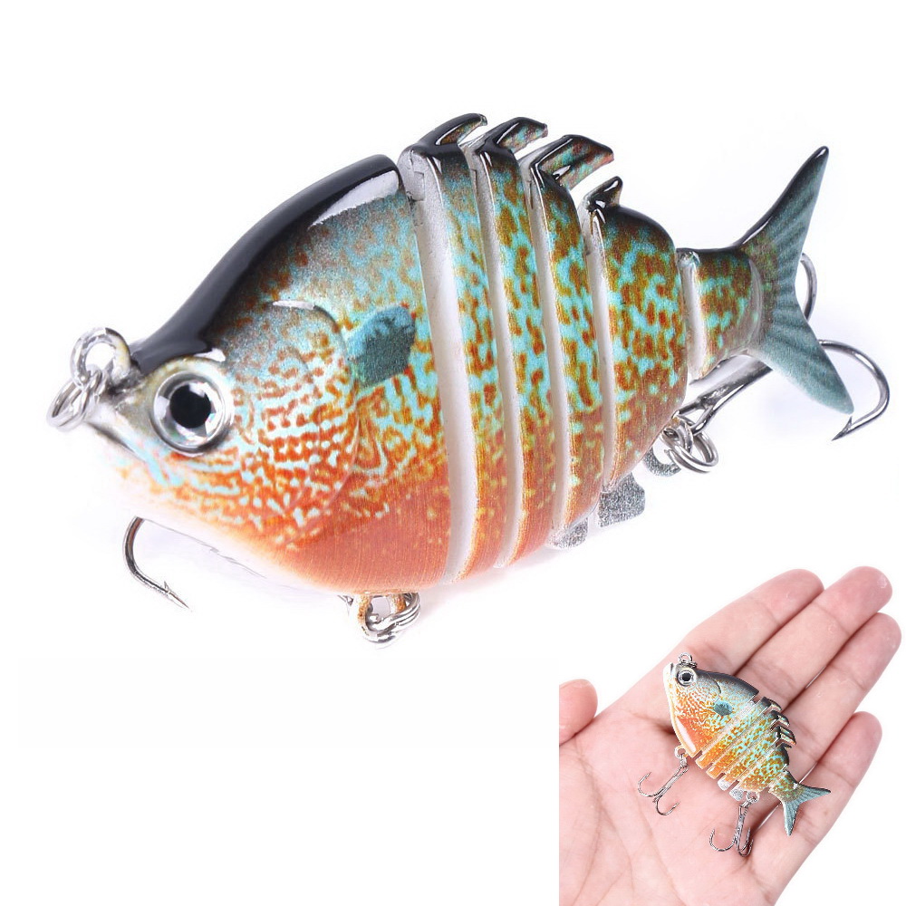 Fishing Hook Treble - 63mm 9,3g Lebensechte Tilapia Swimbait Angeln