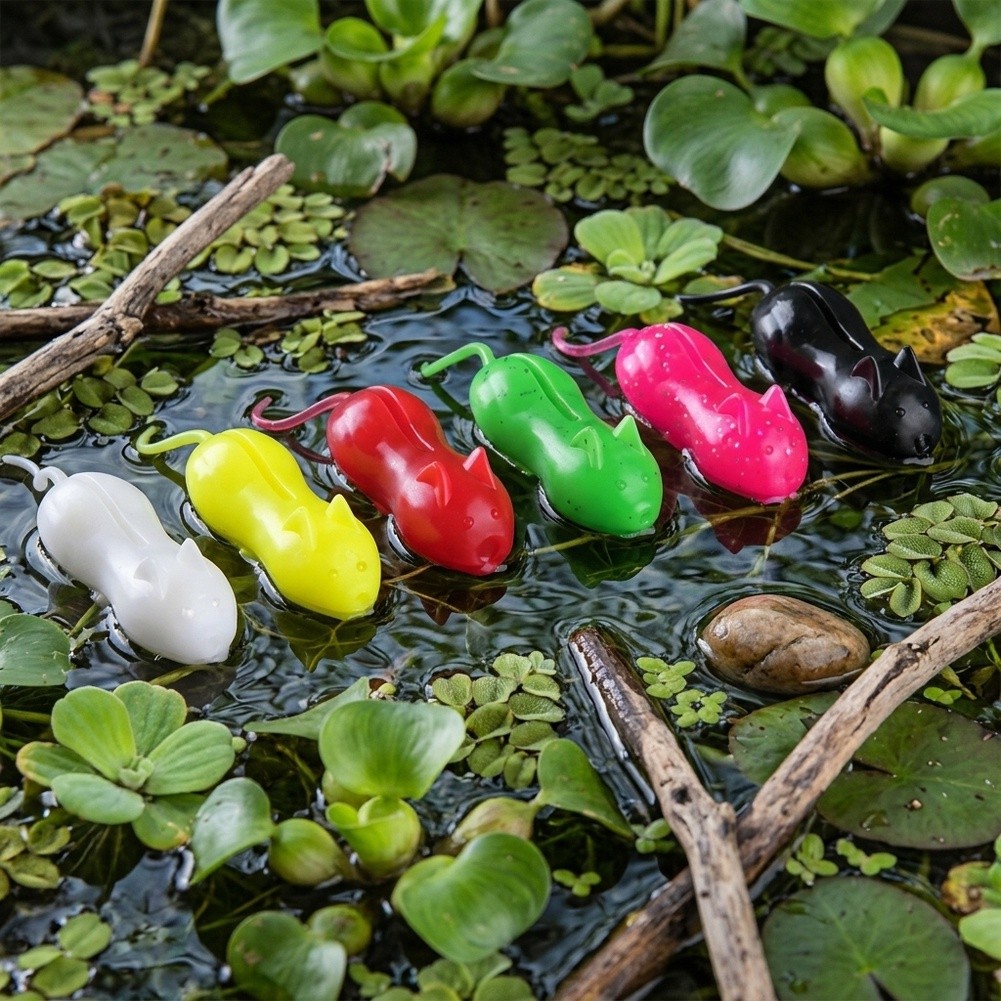 6 Stück schwimmende Rattenköde – Fishing Hook Weedless Bewertung und Preis