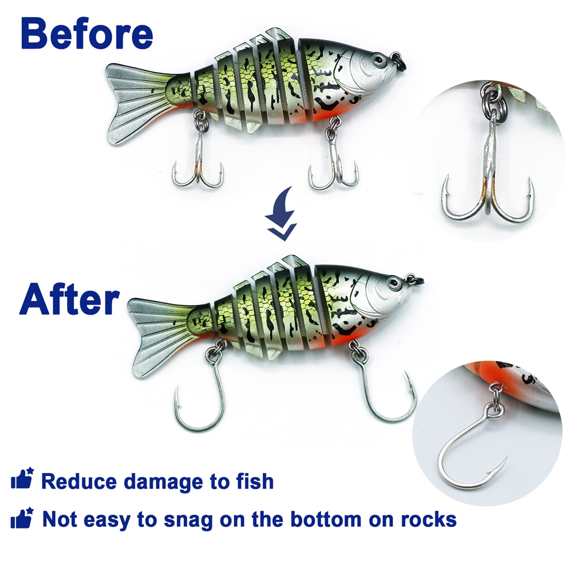 9KM Angelhaken 25Pcs Jig Haken – Fishing Hook Assortment Bewertung und Preis