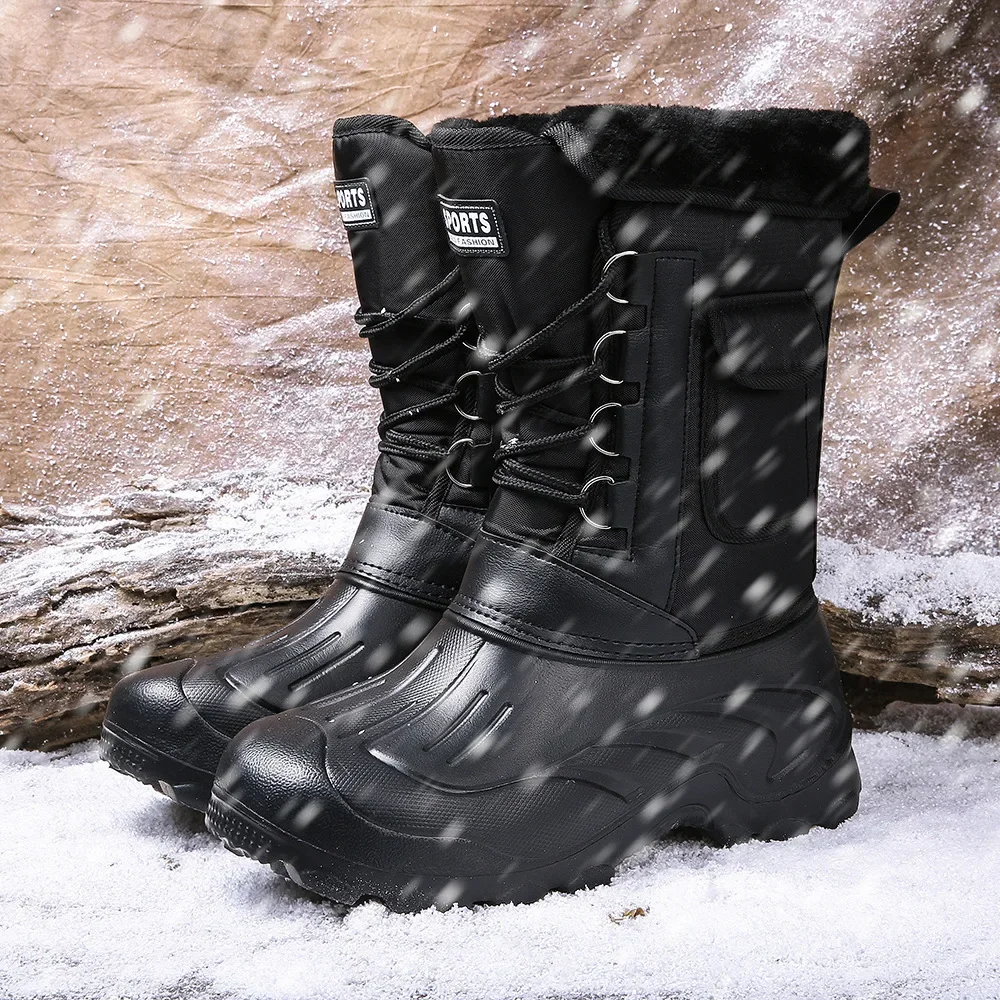 Herren Winter-Schneestiefel Ou – Fishing Hook Bewertung und Preis