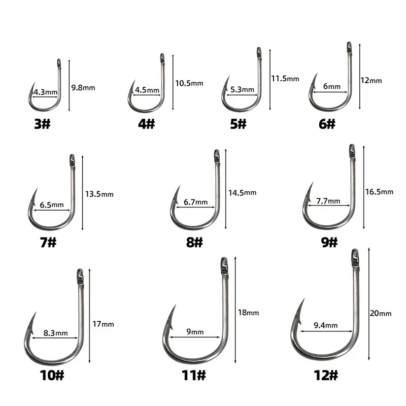 50–1600 Stück/Box Angelhaken,  – Fishing Hook Barbless Bewertung und Preis