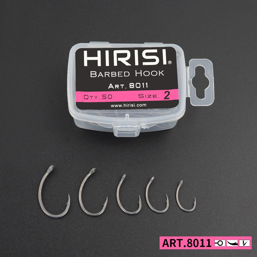 Hirisi Karpfen-Angelhaken, 50  – Fishing Hook Barbless Bewertung und Preis