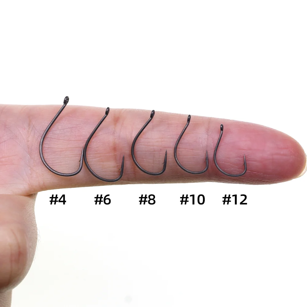 Wifreo 50Stk # 4- # 12 kleine  – Fishing Hook Size Bewertung und Preis