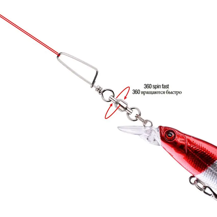 50 Stück Angel-Kugellager-Wirb – Fishing Hook Box Bewertung und Preis